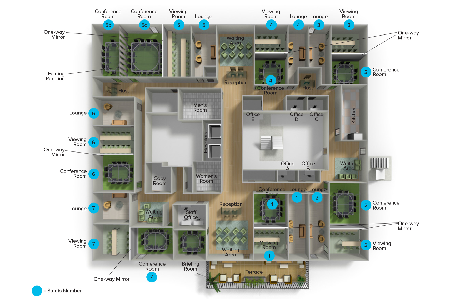 Schlesinger NYC Floor Plan 3d